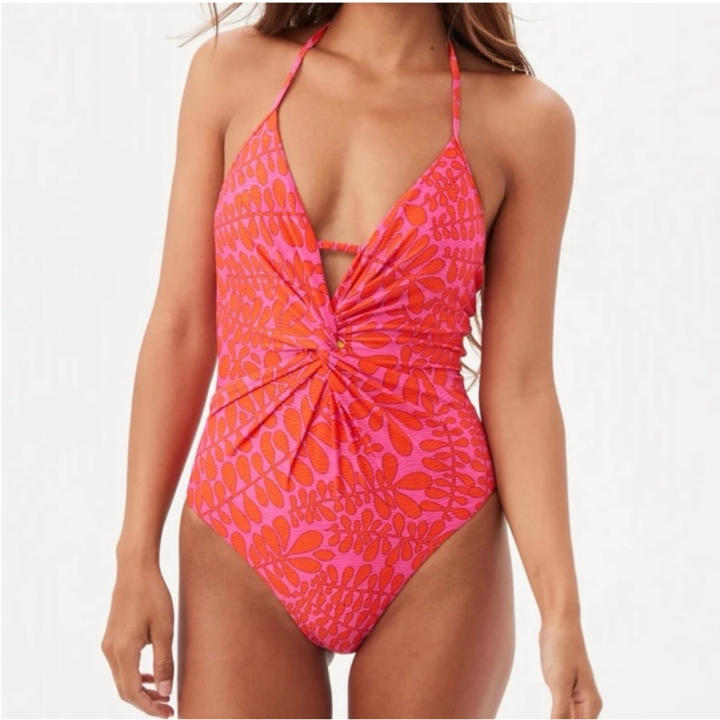Trina Turk Pink One Piece Swimsuit